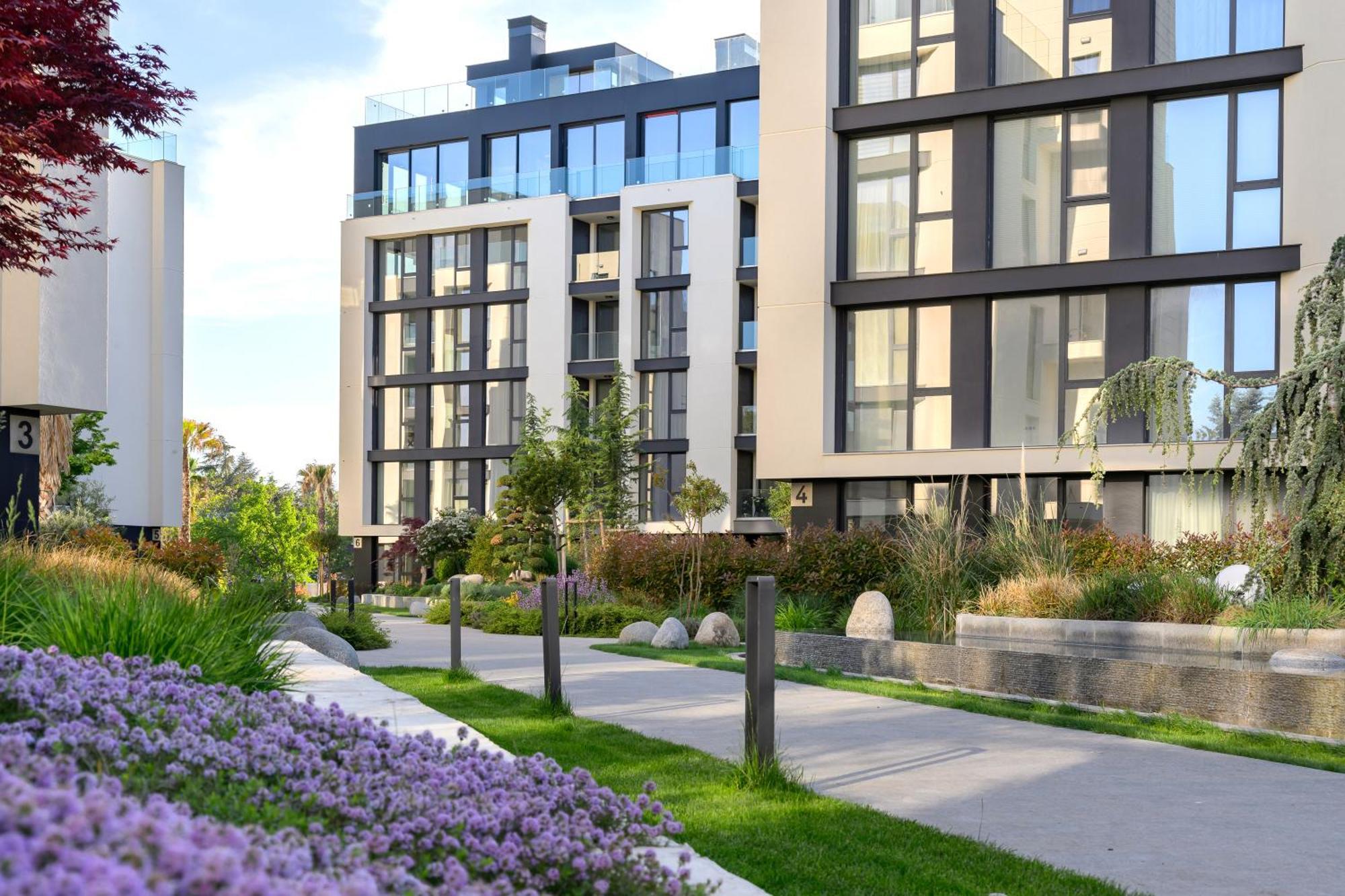 Boho Sea View One-Bedroom Pool & Spa Apartment Saints Constantine and Helena Exterior foto